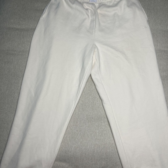 White Sweatfleece Mega Sweatpants - Picture 2 of 2